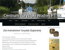 Tablet Screenshot of polskieszlakiwodne.pl